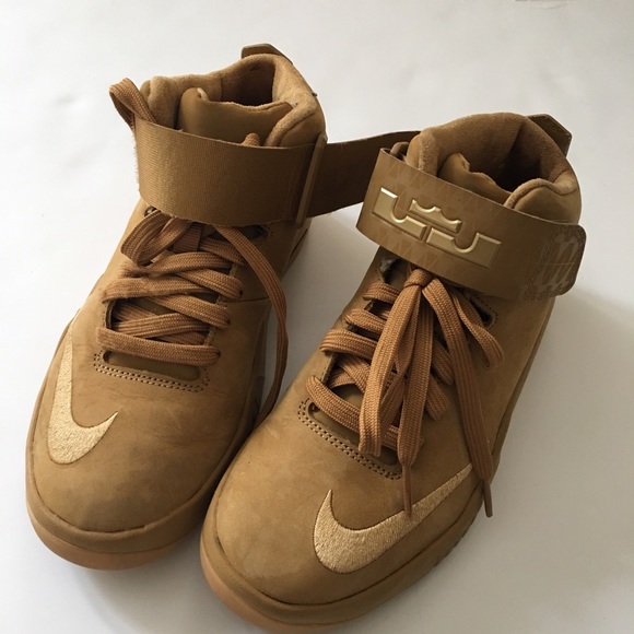 lebron tan shoes